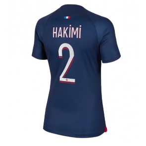 Paris Saint-Germain Achraf Hakimi #2 Domaci Dres za Ženska 2023-24 Kratak Rukavima